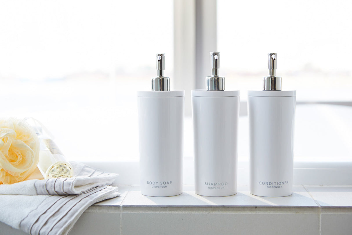 Round Shower Dispenser - Three Styles from Yamazaki Home