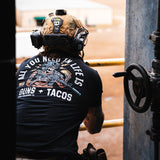 All you need in life is Tacos Men's T-Shirt From Combat Iron Apparel