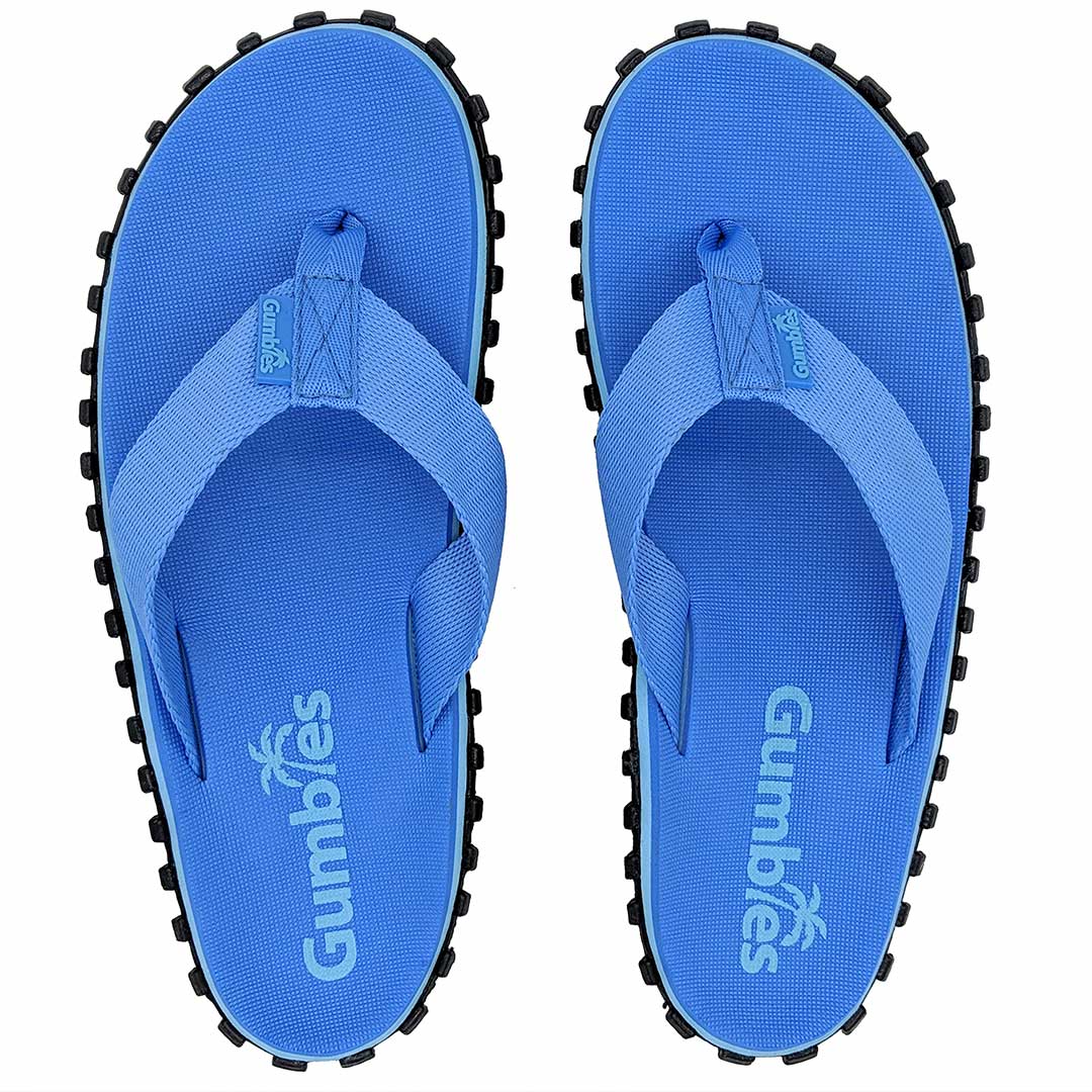 Duckbill Flip-Flops - Women's - Light Blue from Gumbies USA