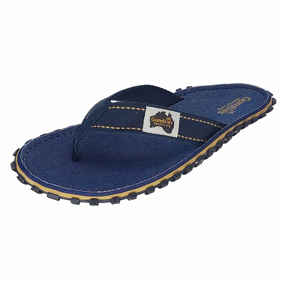Islander Flip-Flops - Women's - Denim from Gumbies USA