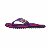 Islander Flip-Flops - Women's - Purple Hibiscus from Gumbies USA