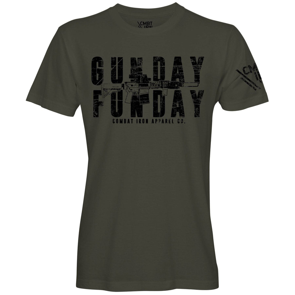 Gunday Funday Men's T-Shirt From Combat Iron Apparel