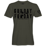 Gunday Funday Men's T-Shirt From Combat Iron Apparel