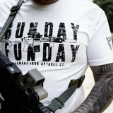 Gunday Funday Men's T-Shirt From Combat Iron Apparel
