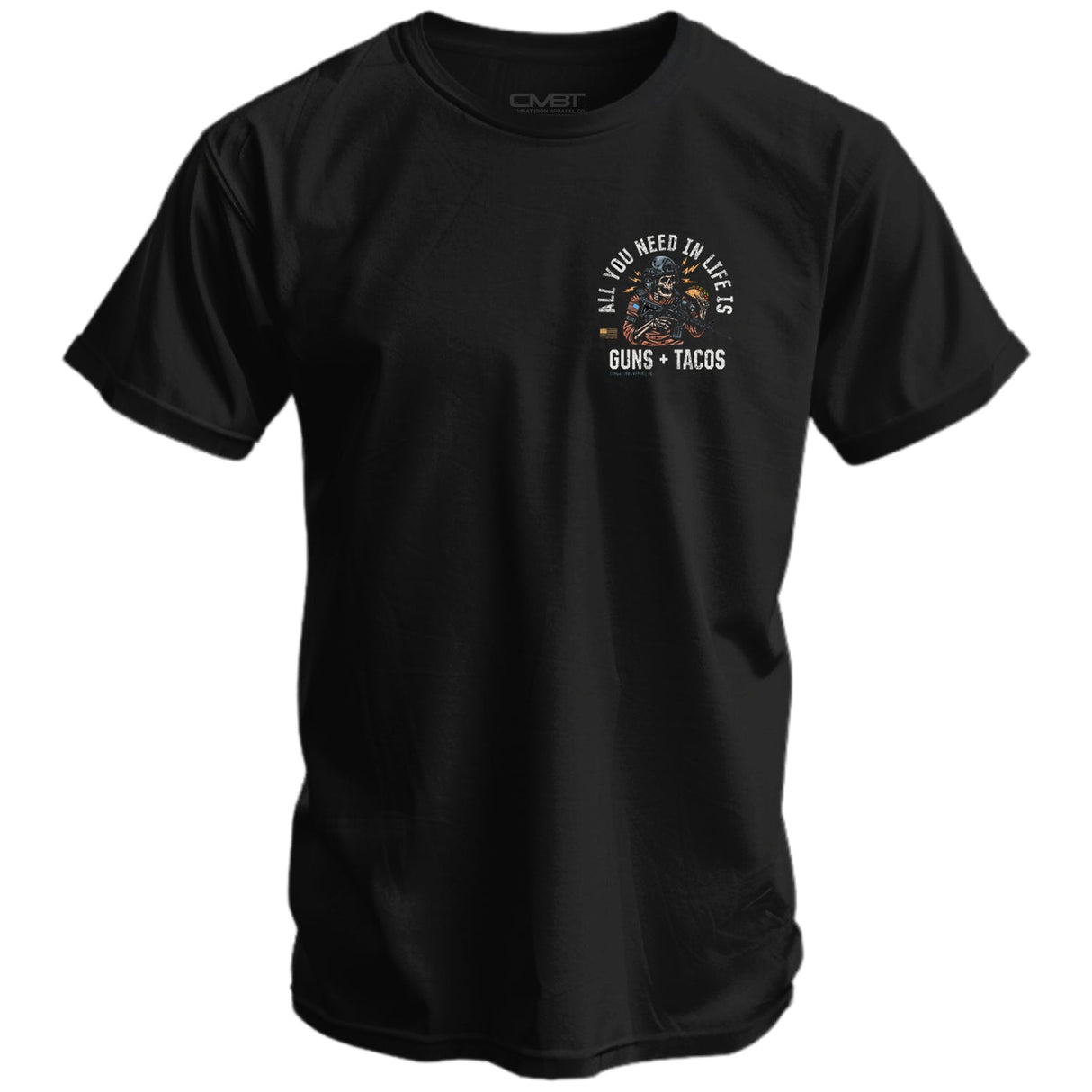 All you need in life is Tacos Men's T-Shirt From Combat Iron Apparel