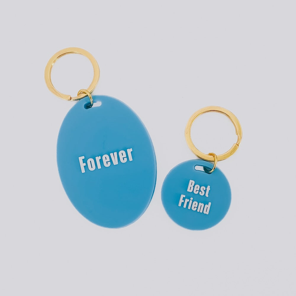 Gus & Co - Dog Tag and Keychain Set from Pretty Simple