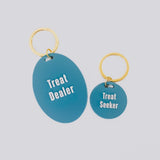 Gus & Co - Dog Tag and Keychain Set from Pretty Simple