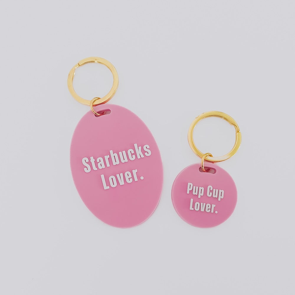Gus & Co - Dog Tag and Keychain Set from Pretty Simple