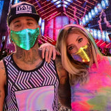 Ultra Light Up Face Mask from Ultrapoi