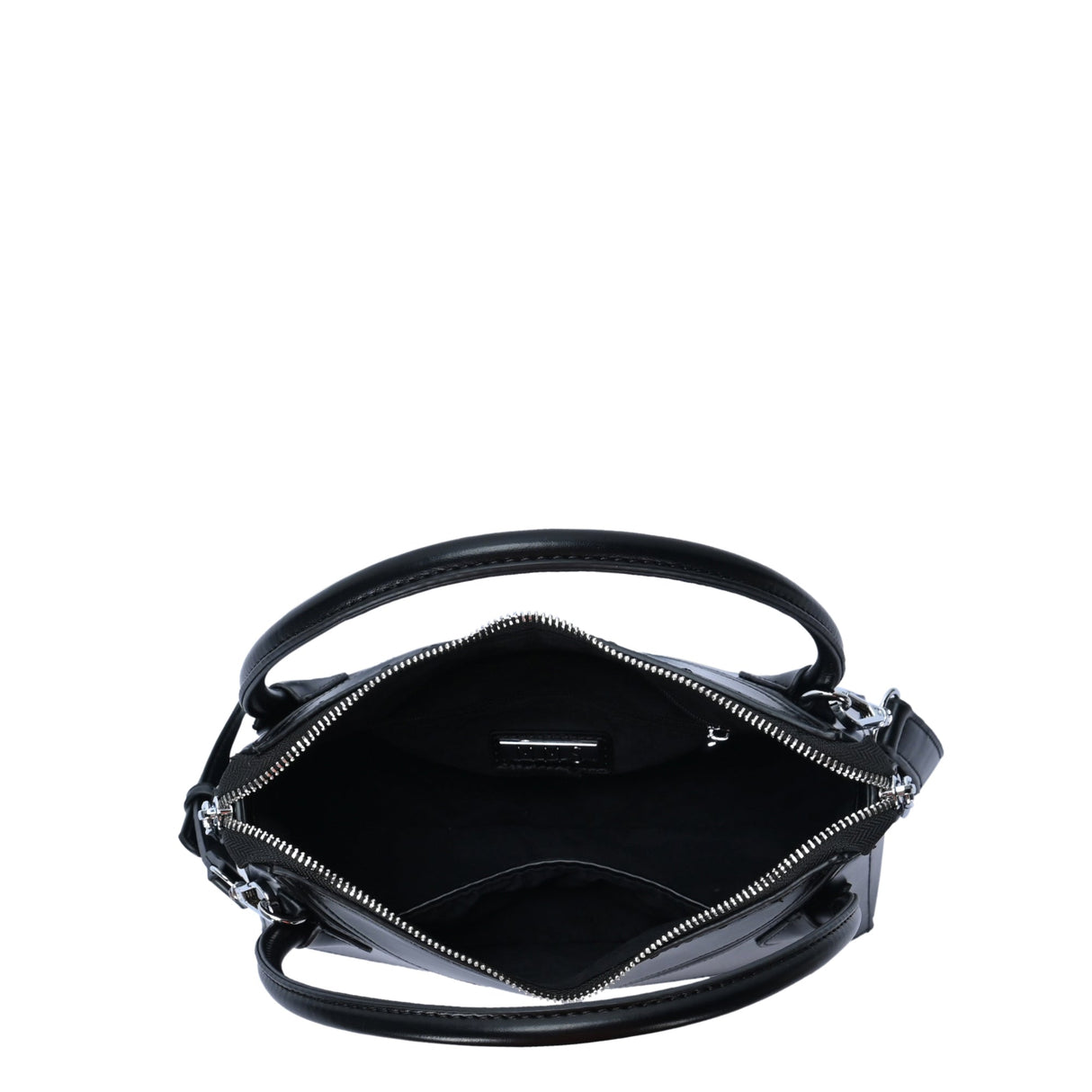 Gwen's Vegan Leather Geometric Panel Satchel from MMS Brands