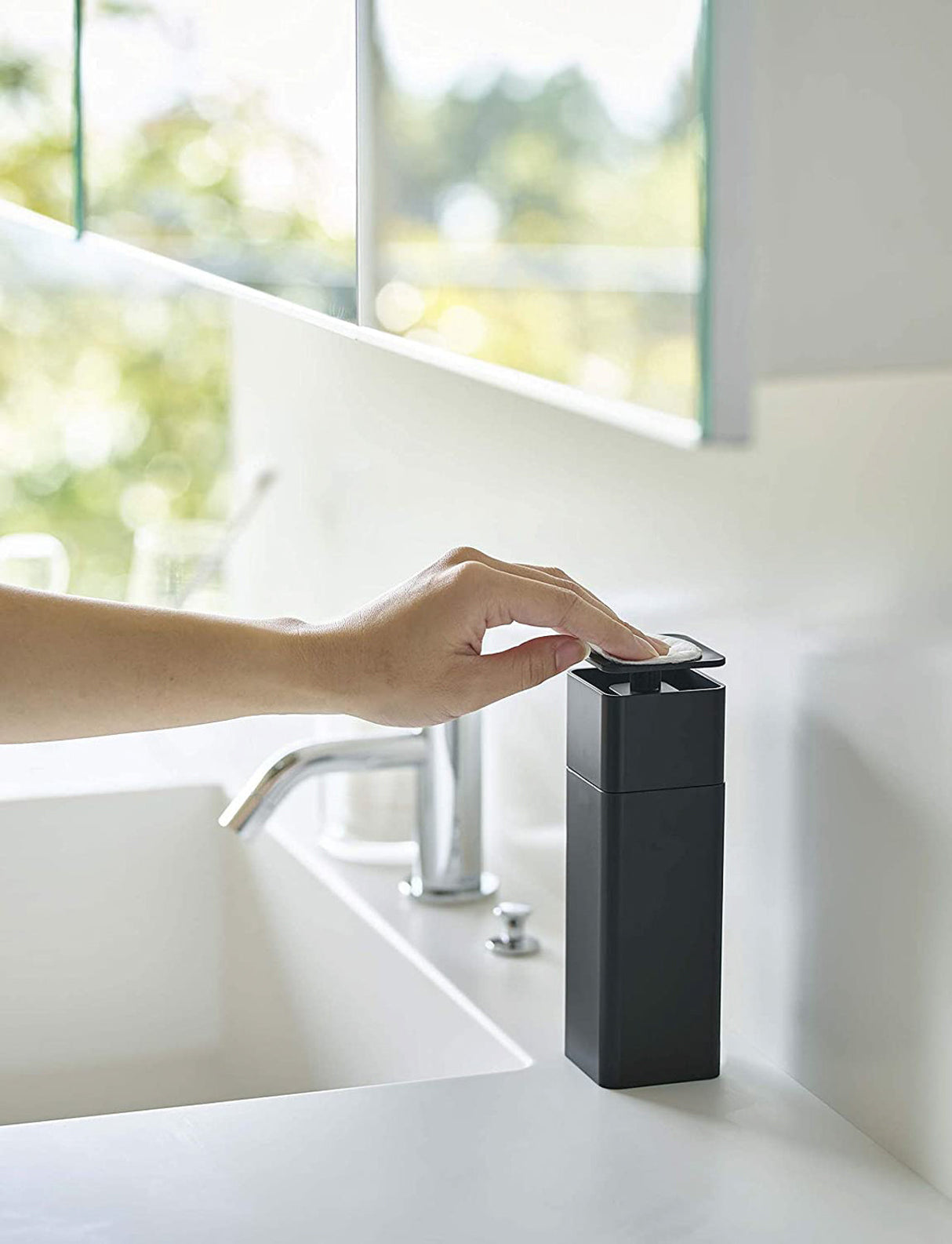Push Soap Dispenser from Yamazaki Home