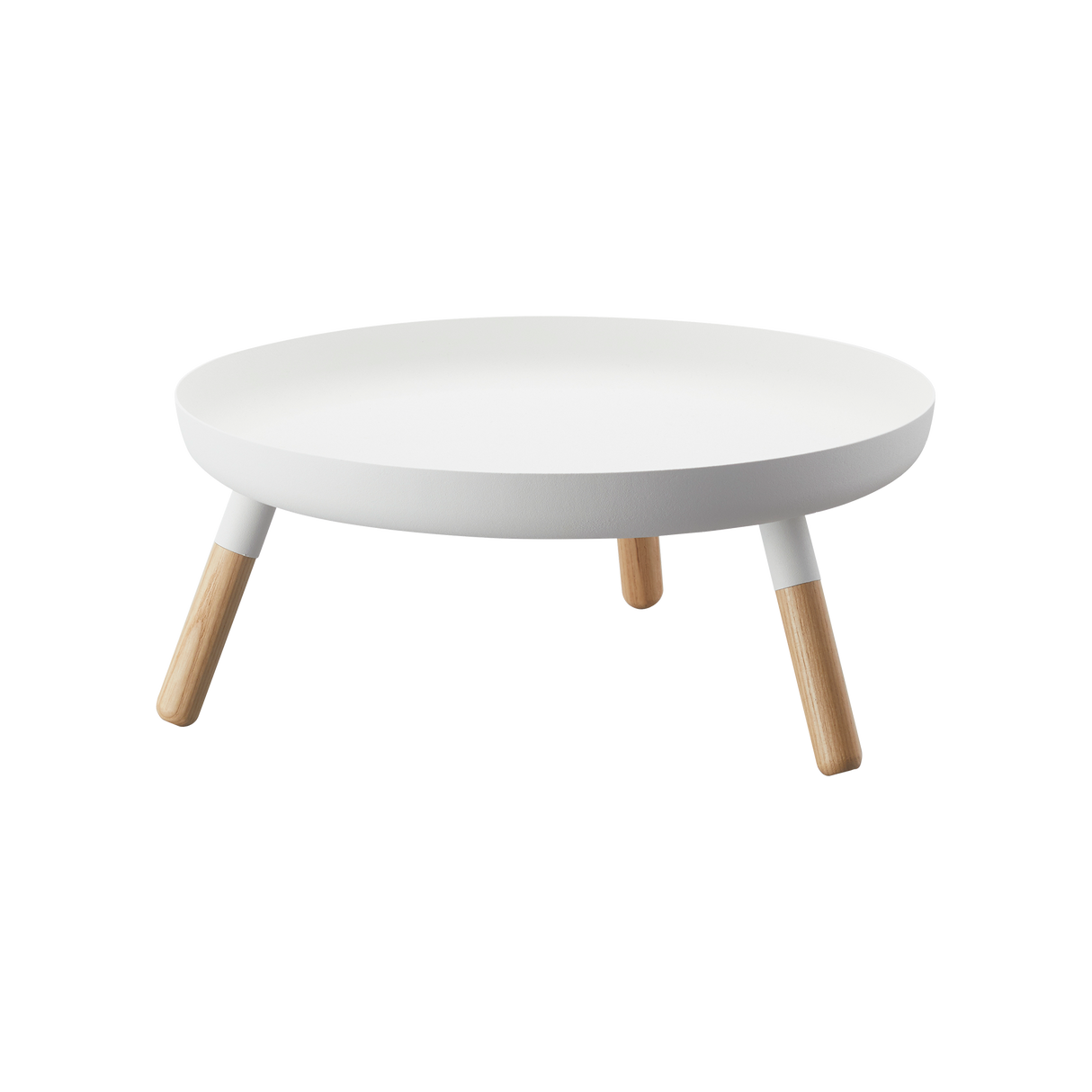 Countertop Pedestal Tray (5" H)  - Steel + Wood from Yamazaki Home
