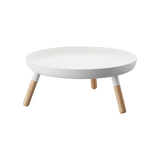 Countertop Pedestal Tray (5" H)  - Steel + Wood from Yamazaki Home