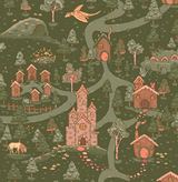 Adelina Wallpaper by Tylee Hansen from Loomwell Home Goods