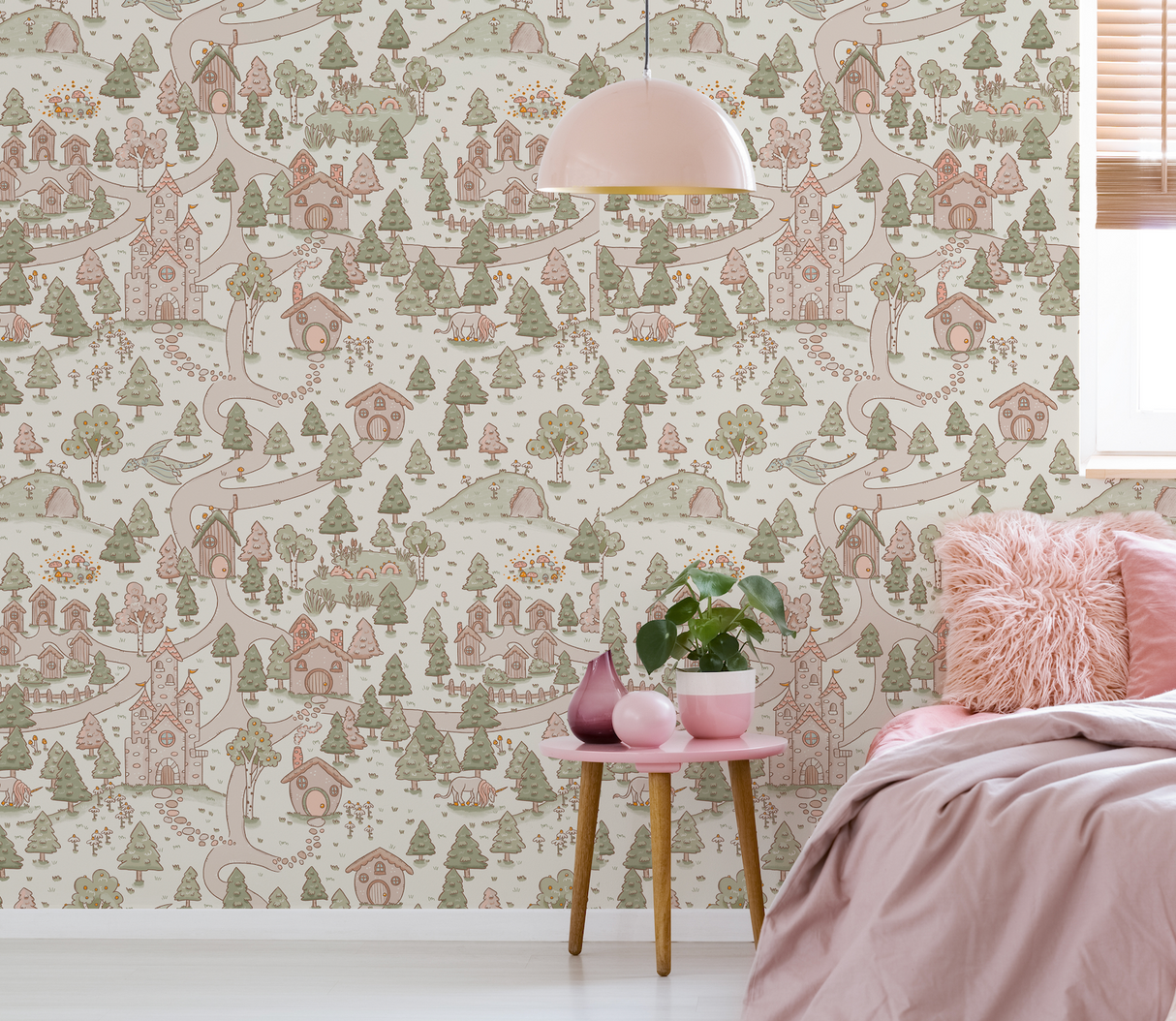 Adelina Wallpaper by Tylee Hansen from Loomwell Home Goods