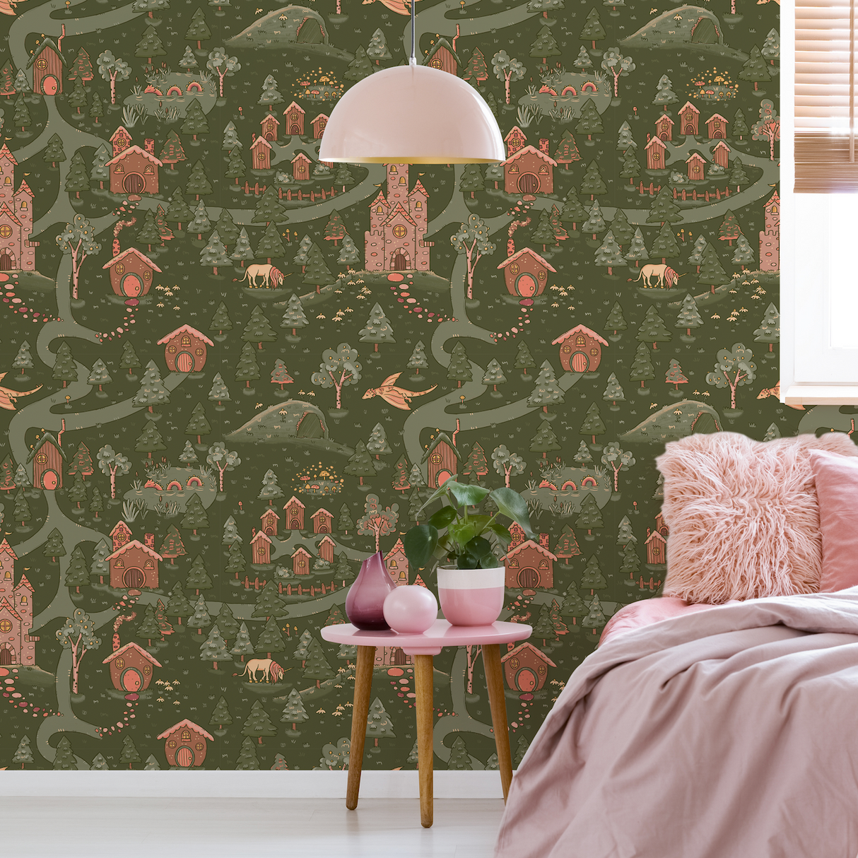 Adelina Wallpaper by Tylee Hansen from Loomwell Home Goods