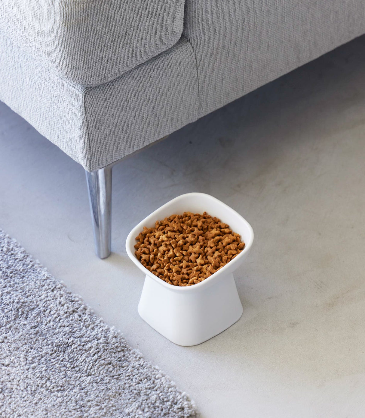 Tilted Pet Food Bowl from Yamazaki Home