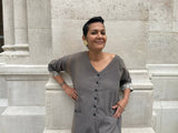 Liberté Grey Jumpsuit from Manymoons