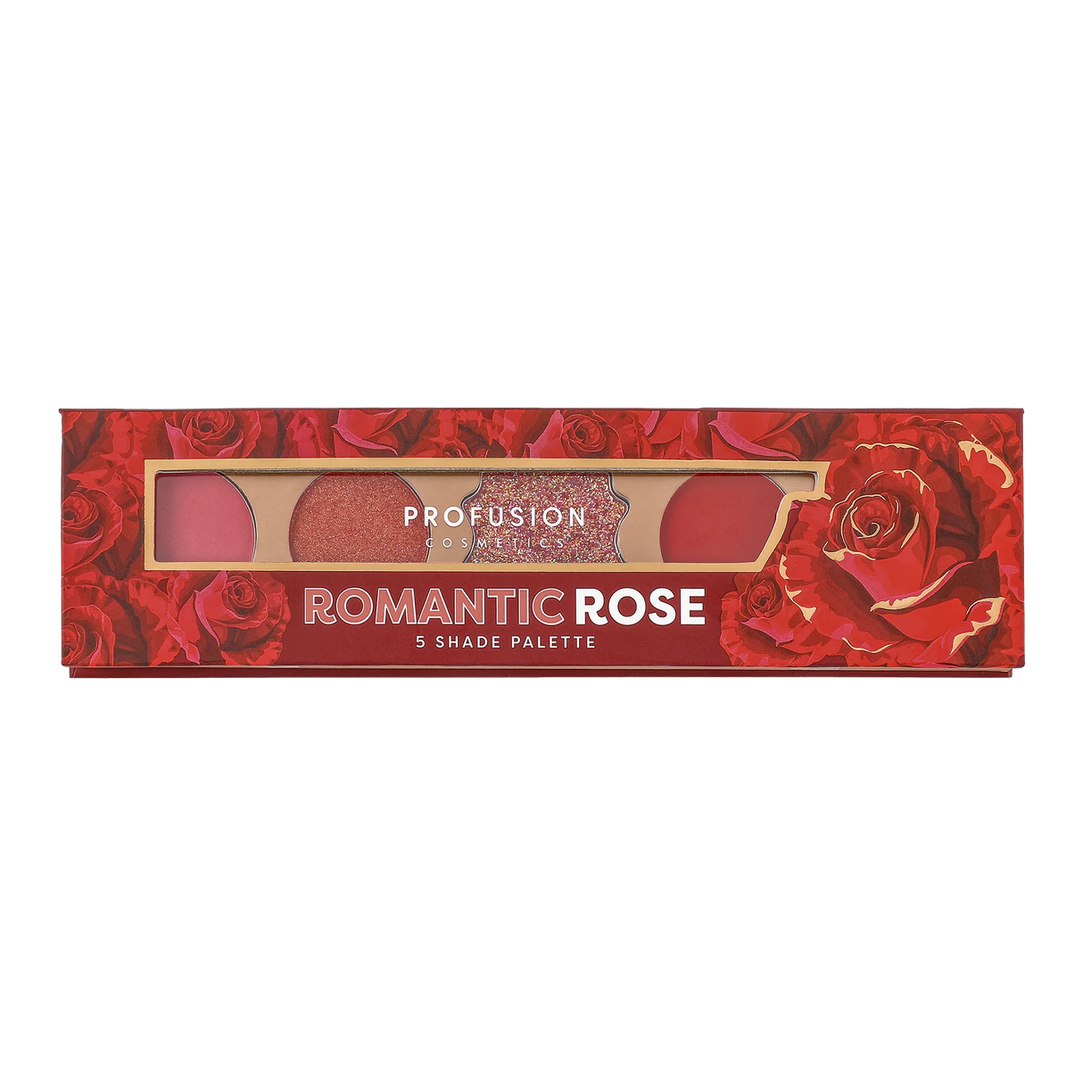 Blooming Hues 5 shade palette from Profusion Cosmetics