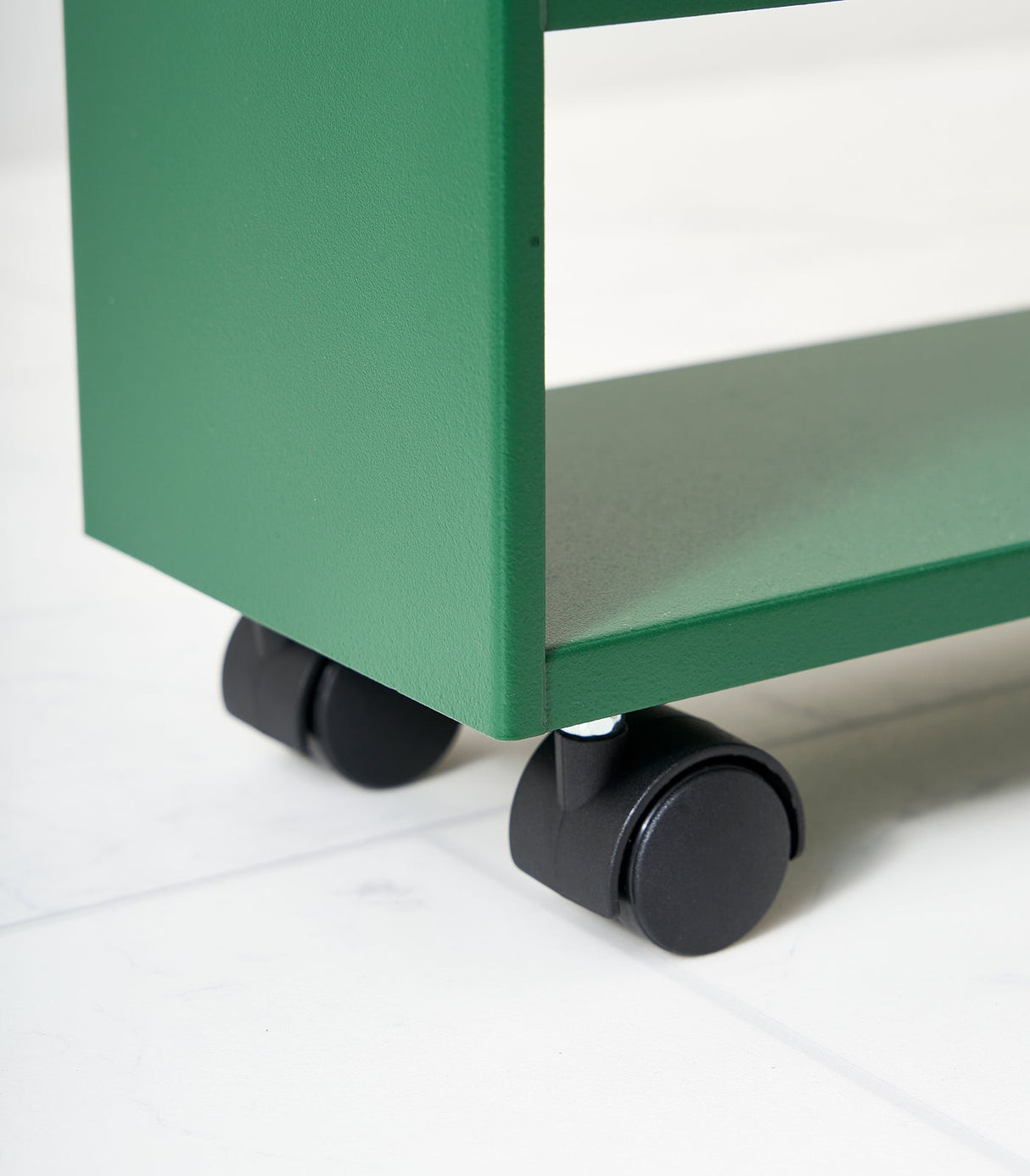 Slim Storage Cart (32" H)  - Steel - Forest Green from Yamazaki Home