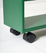 Slim Storage Cart (32" H)  - Steel - Forest Green from Yamazaki Home