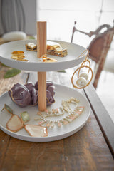 Jewelry Organizer - Steel + Wood from Yamazaki Home