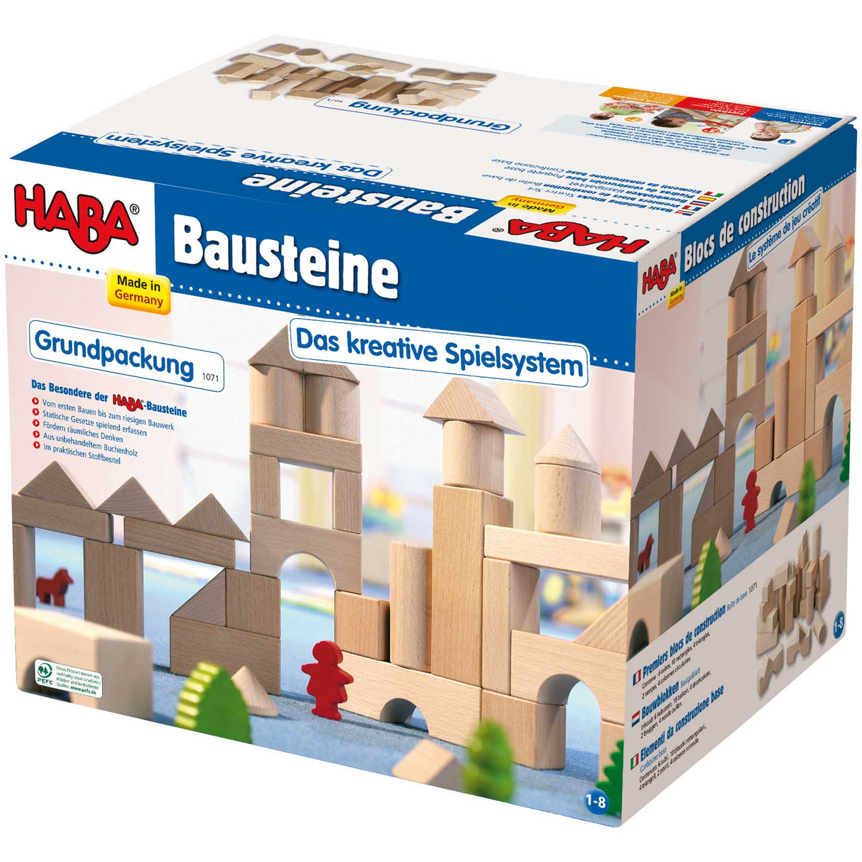 Basic Building Blocks 26 Piece Starter Set from HABA USA