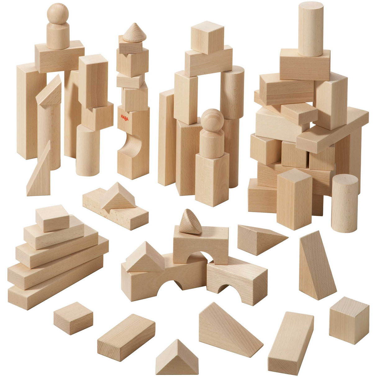 Basic Building Blocks 60 Piece Large Starter Set from HABA USA