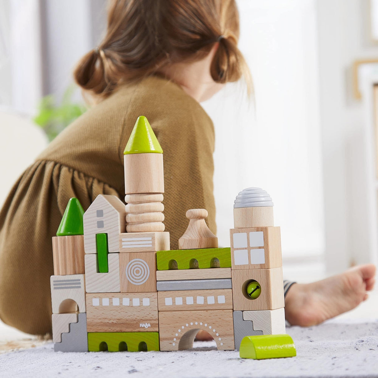 Coburg 28 Piece Wooden Building Blocks from HABA USA
