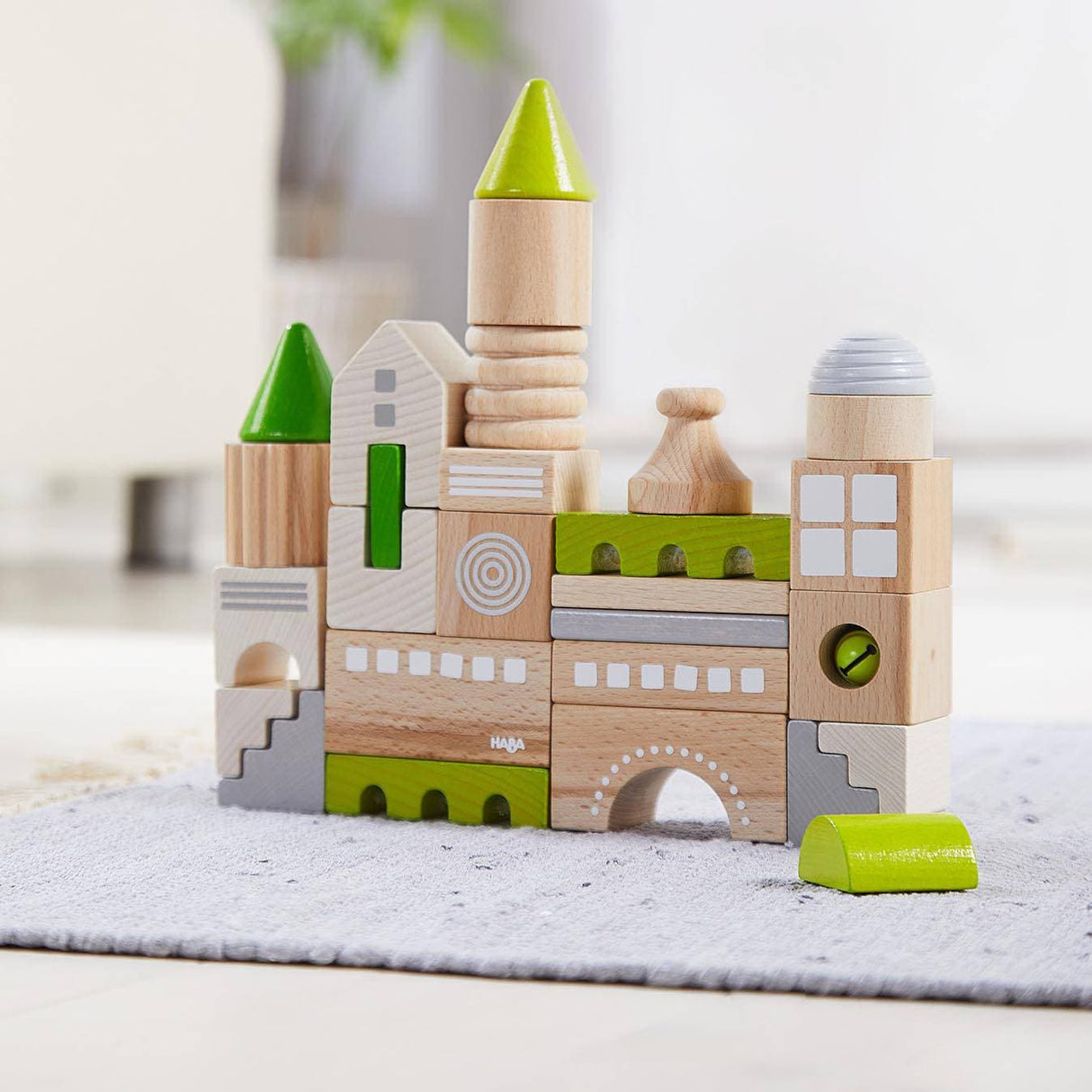Coburg 28 Piece Wooden Building Blocks from HABA USA