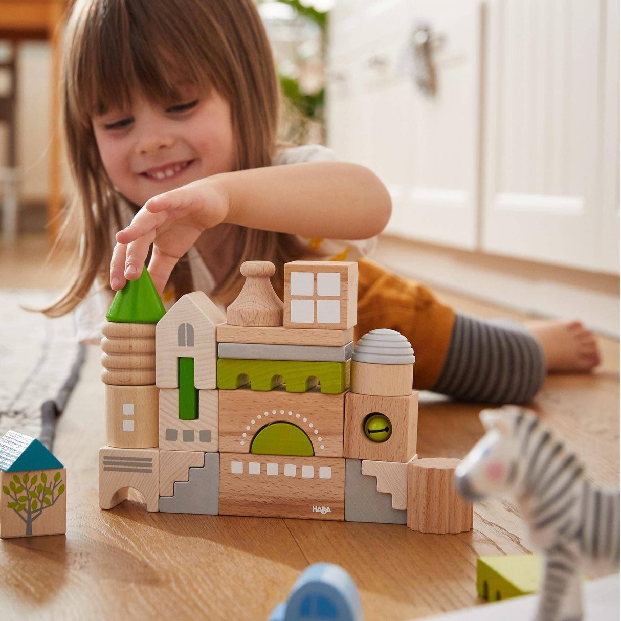 Coburg 28 Piece Wooden Building Blocks from HABA USA