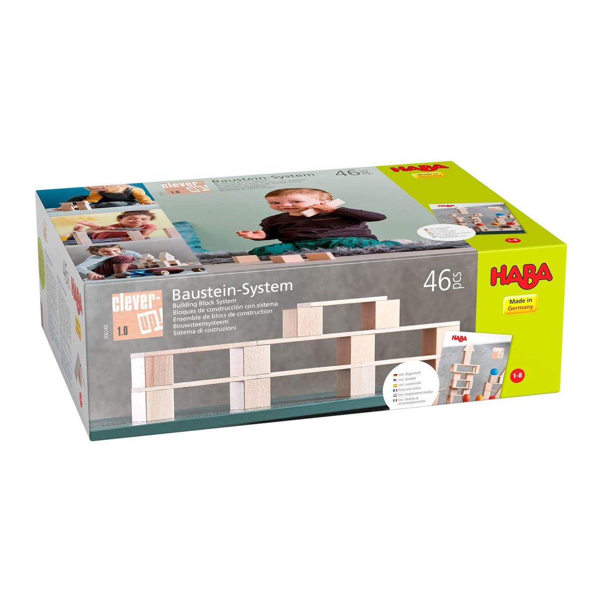 Clever Up! Building Block System 1.0 from HABA USA