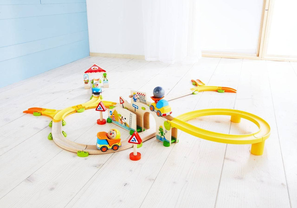 Kullerbu Construction Site Play Track Starter Set from HABA USA