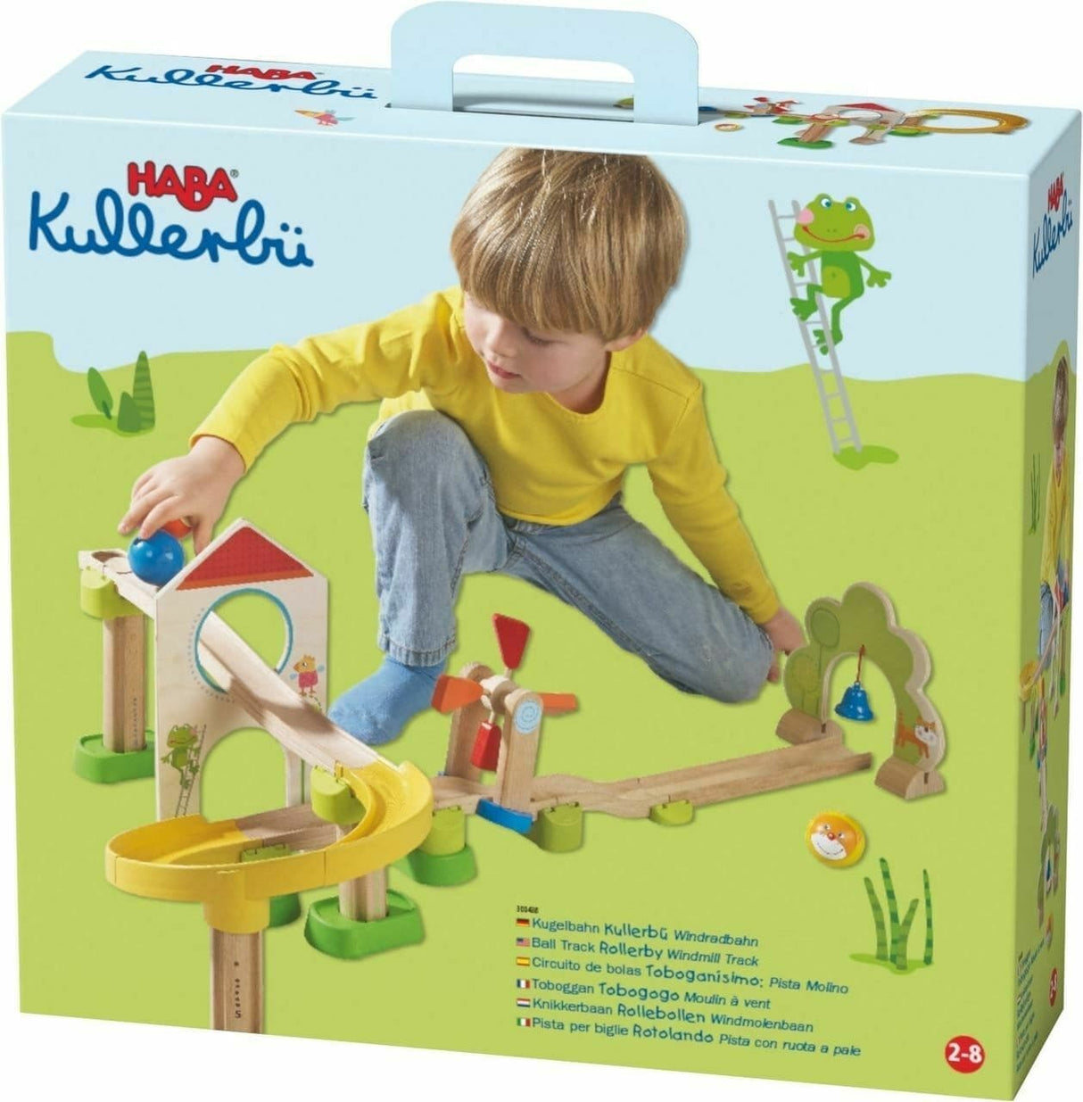 Kullerbu Windmill 25 Piece Starter Track Set from HABA USA