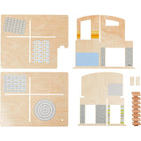 Little Friends Dollhouse Town Villa with Furniture from HABA USA