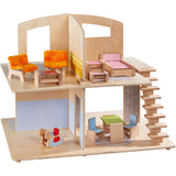 Little Friends Dollhouse Town Villa with Furniture from HABA USA