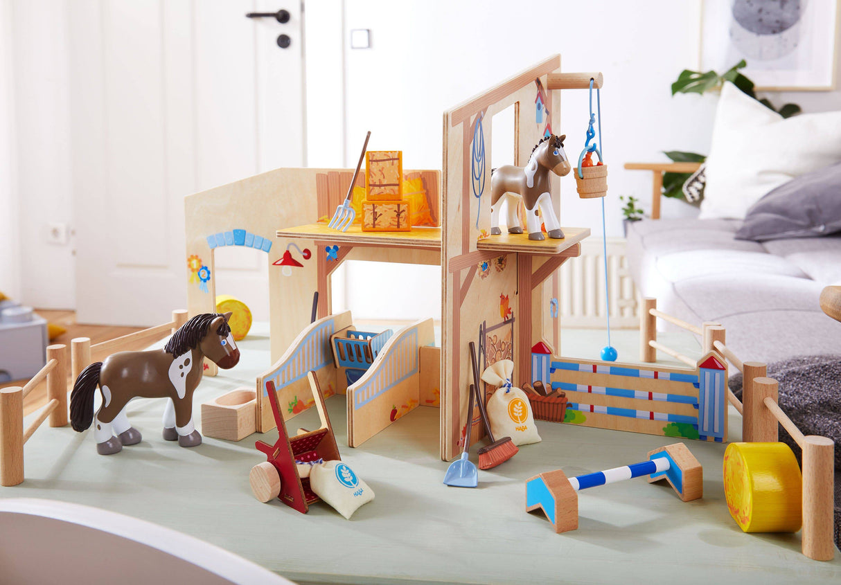 Little Friends Happy Horse Riding Stable from HABA USA