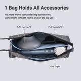 Geometric Pattern Portable Hair Dryer Bag for Travel from Cool Gadget