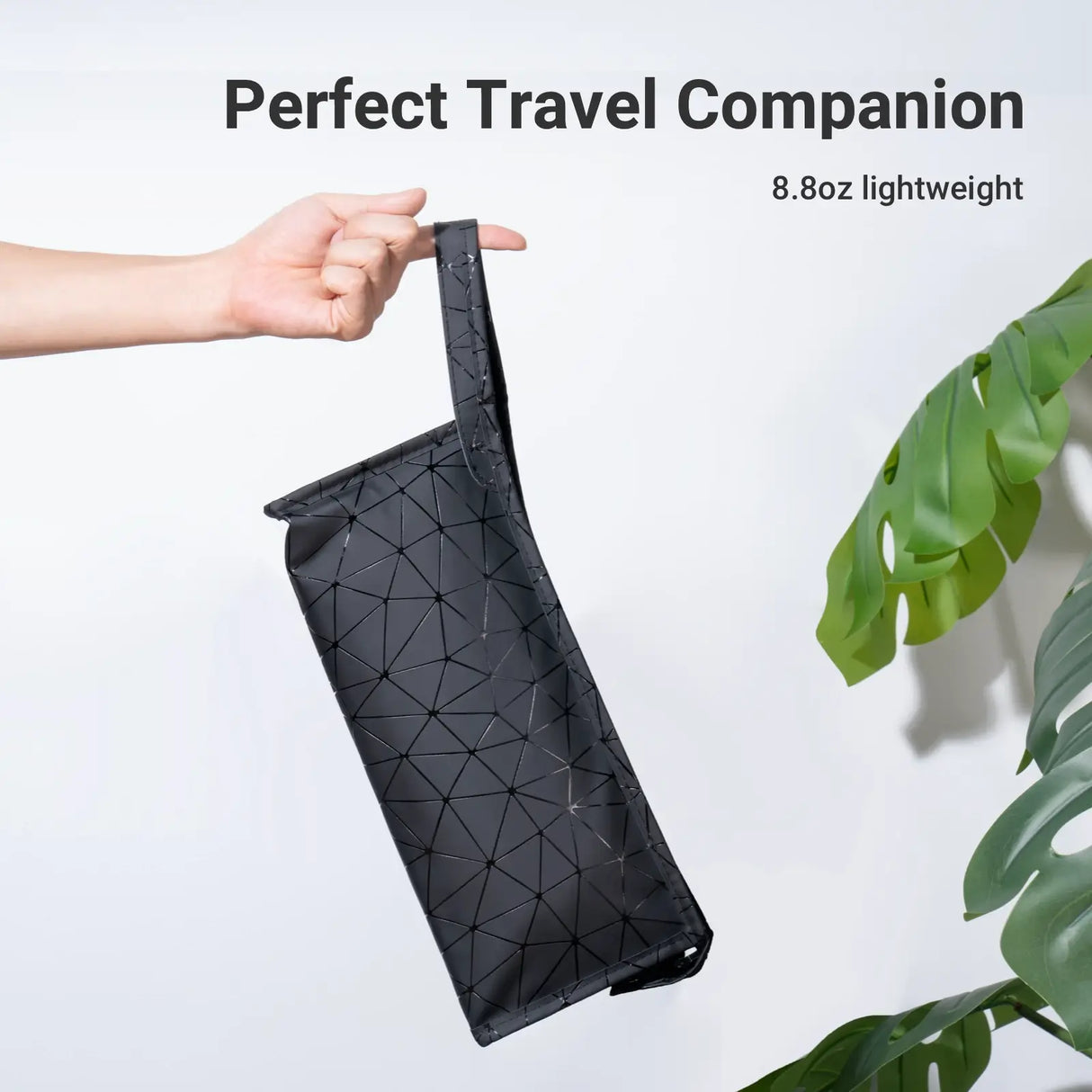 Geometric Pattern Portable Hair Dryer Bag for Travel from Cool Gadget