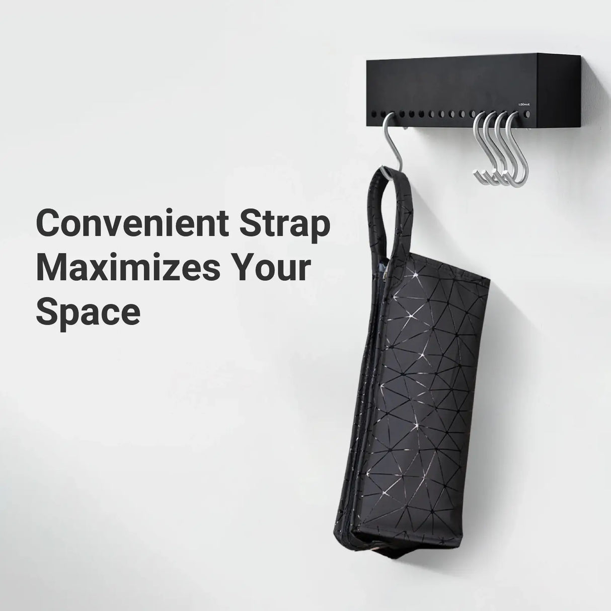 Geometric Pattern Portable Hair Dryer Bag for Travel from Cool Gadget