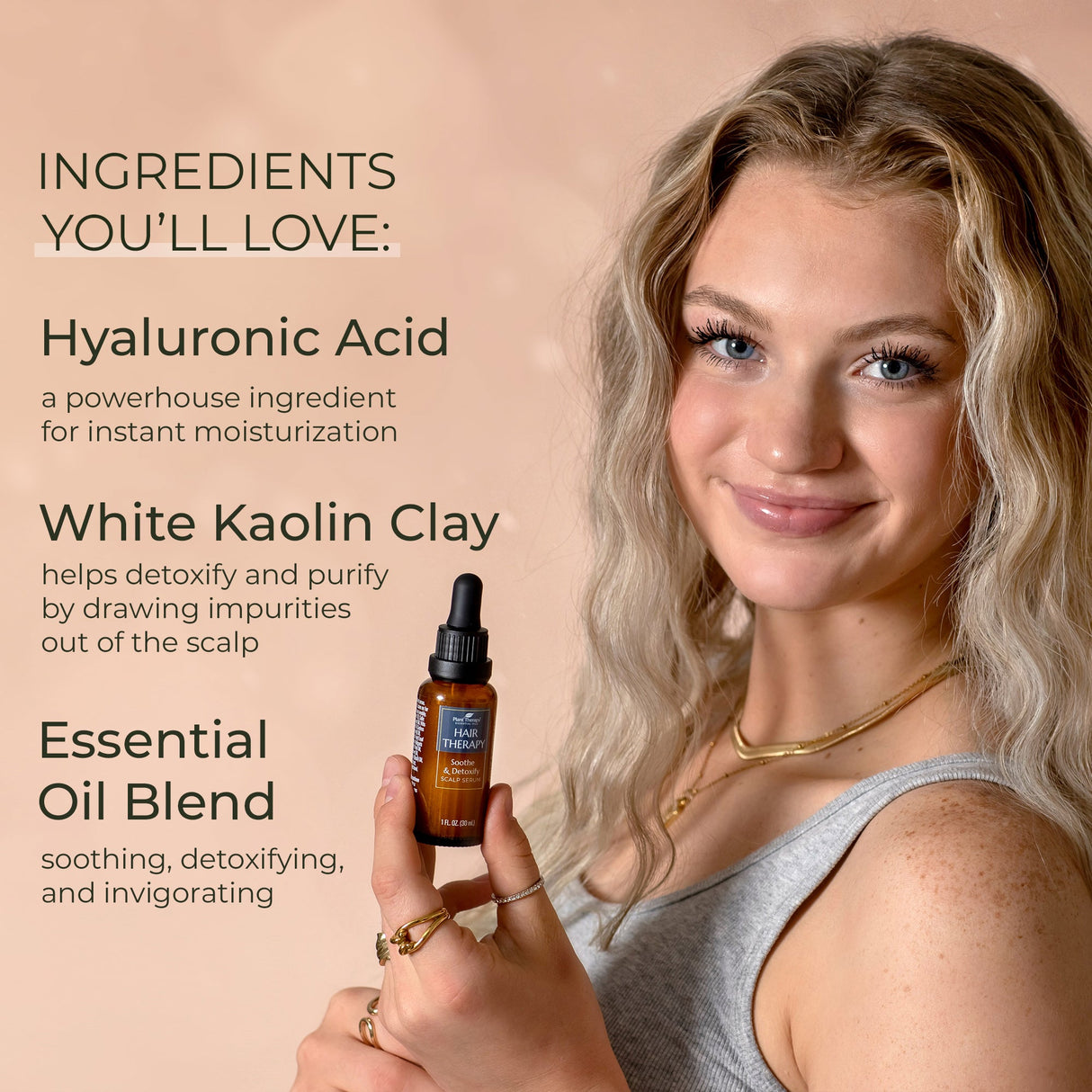 Hair Therapy Soothe & Detoxify Scalp Serum from Plant Therapy