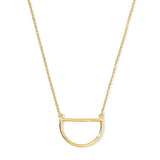 Half Moon Necklace from SLATE + SALT