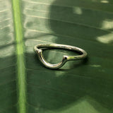 Half Moon Ring from SLATE + SALT