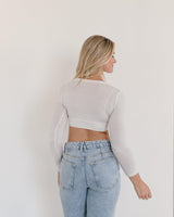 Crew Neck Long Sleeve Halftee from HALFTEE Layering Fashions