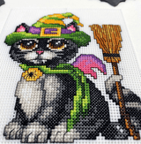 Halloween 111CS Counted Cross-Stitch Kit From Wizardi