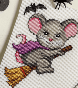 Halloween Mouses 102CS Counted Cross-Stitch Kit From Wizardi