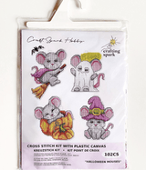 Halloween Mouses 102CS Counted Cross-Stitch Kit From Wizardi