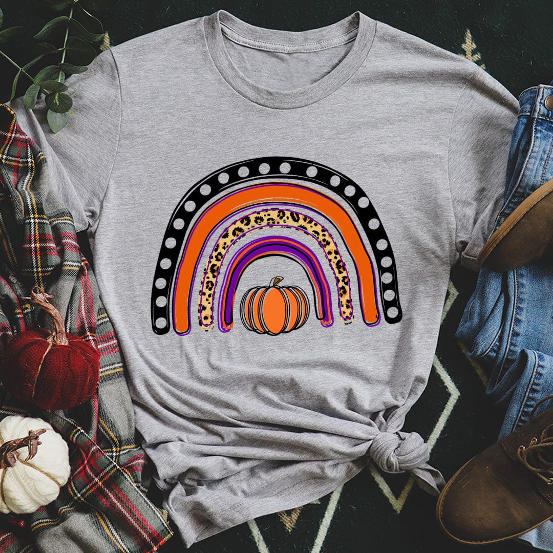Halloween Rainbow Tee from Peachy Sunday