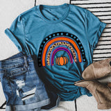 Halloween Rainbow Tee from Peachy Sunday