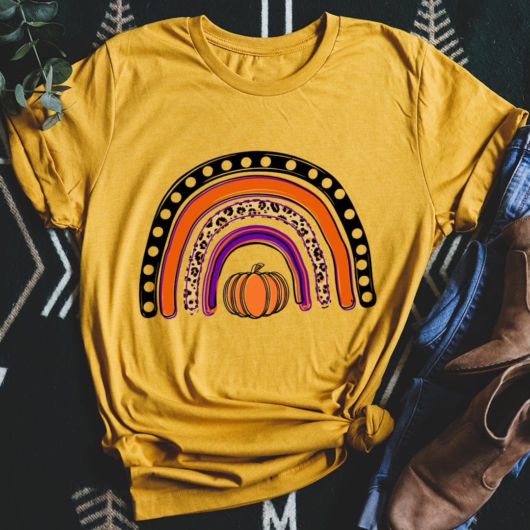 Halloween Rainbow Tee from Peachy Sunday